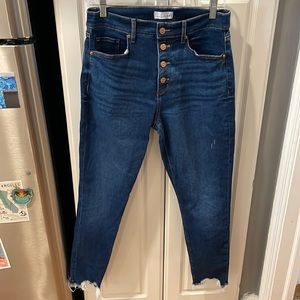Loft High Waist Skinny Jeans